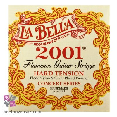 سیم گیتار فلامنکو لا بلا مدل 2001F Hard Tension