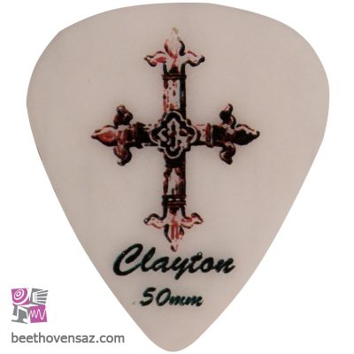 پیک گیتار الکتریک کلایتون مدل Christian 0.50 mm