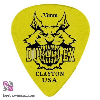 پیک گیتار الکتریک کلایتون مدل Duraplex 0.73 mm