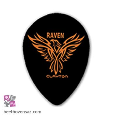 پیک گیتار الکتریک کلایتون مدل Raven 0.50 طرح اشکی