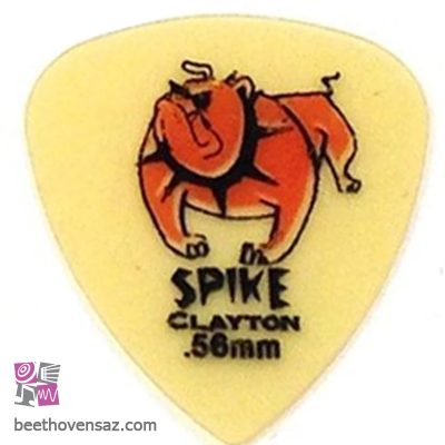 پیک گیتار الکتریک کلایتون مدل Spike 0.56 میلی‌متری بسته‌ دوازده عددی