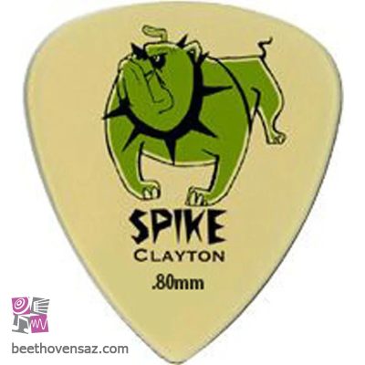 پیک گیتار الکتریک کلایتون مدل Spike 0.80 میلی‌متری بسته‌ دوازده عددی