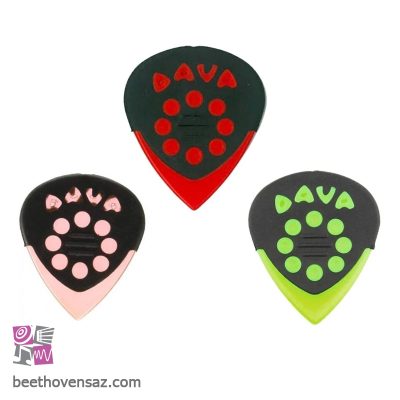 پیک گیتار داوا مدل jazz Grip بسته 3عددی