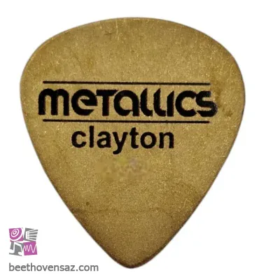 پیک گیتار کلایتون مدل Metalics Brass BMS