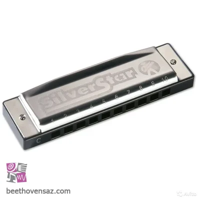 سازدهنی دیاتونیک هوهنر مدل Silver Star M50401