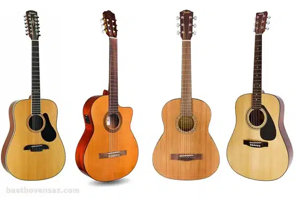 تفاوت گیتار تمام چوب و لمینت 2 تفاوت گیتار تمام چوب و لمینت